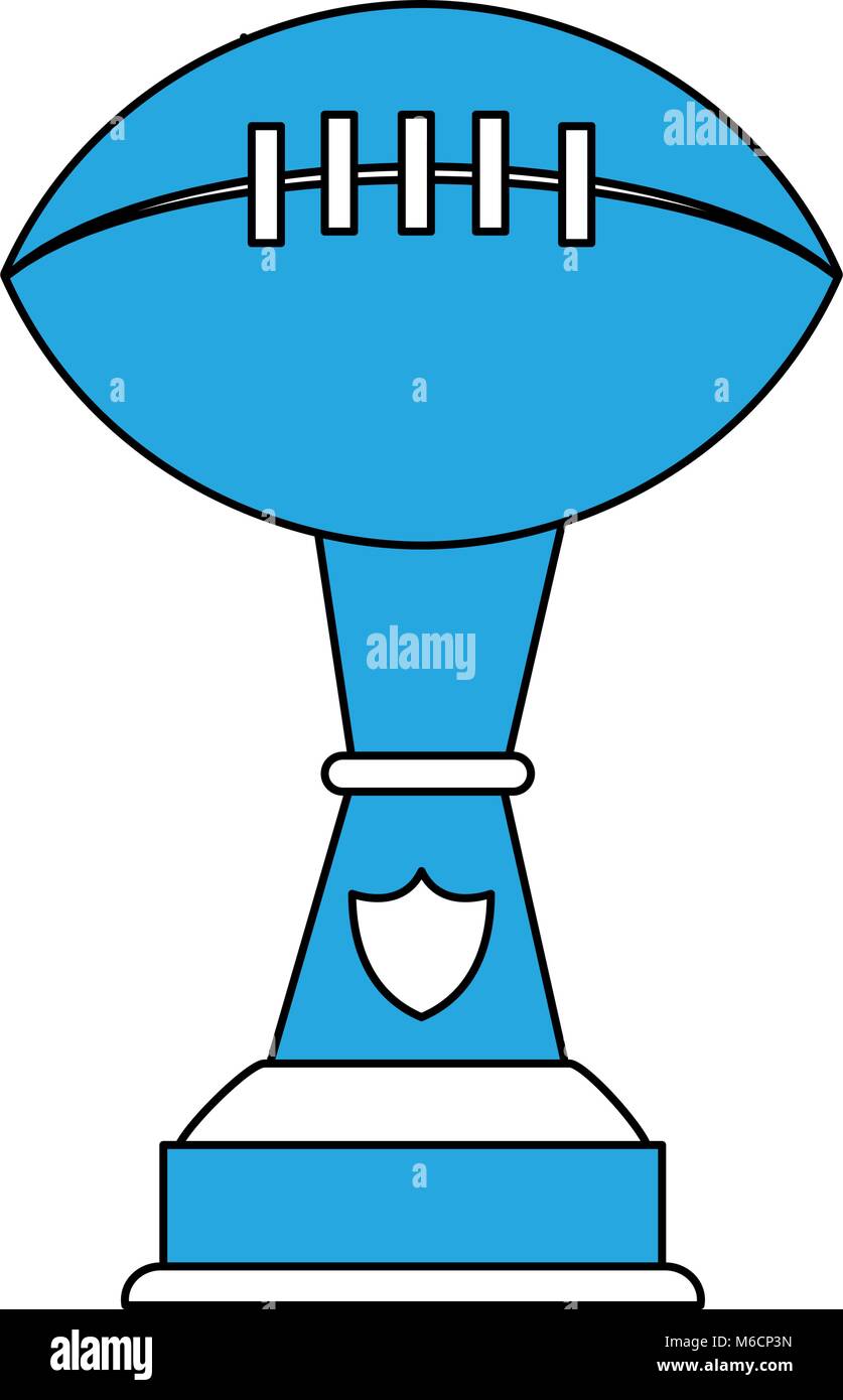 Football trophy cup Stock Vector Image & Art - Alamy
