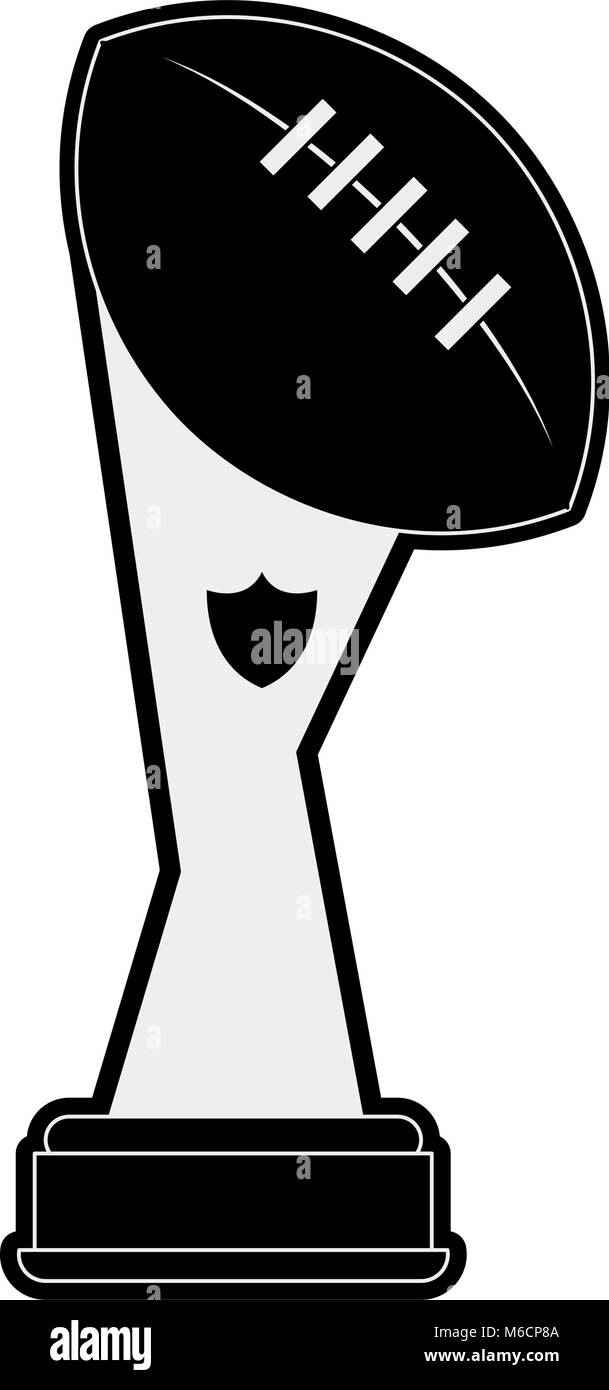 Football trophy cup Stock Vector Image & Art - Alamy