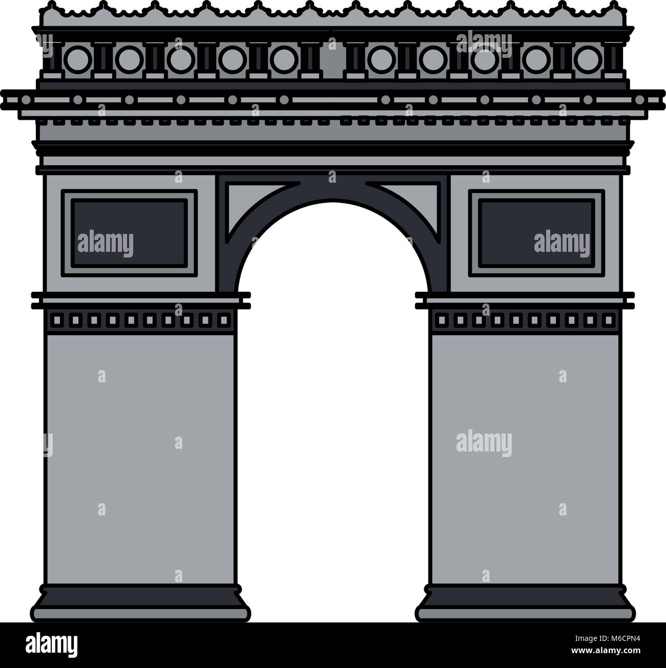 Arch of triumph Stock Vector Image & Art - Alamy
