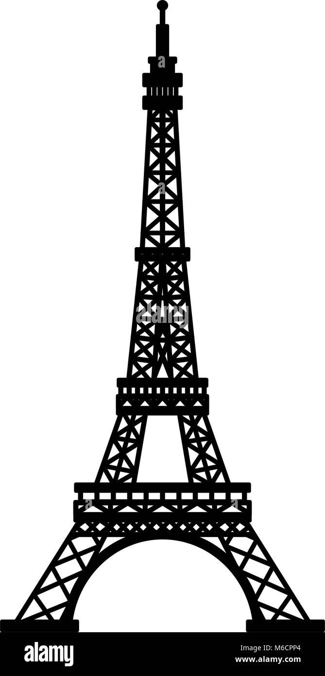 Eiffel tower symbol Stock Vector Image & Art Alamy