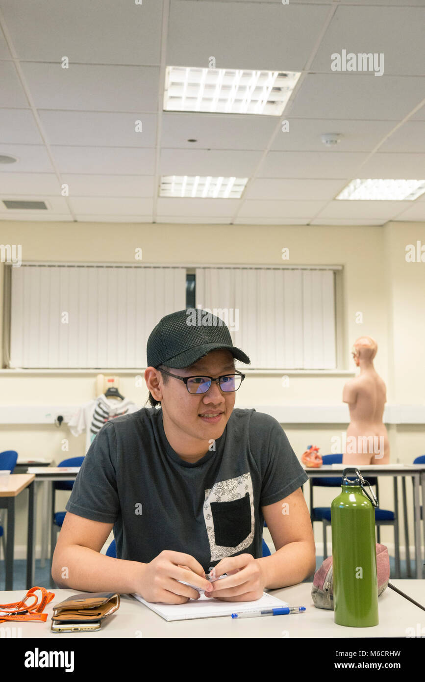 international students learn in a classroom all about the human anatomy ... Biology Diagrams