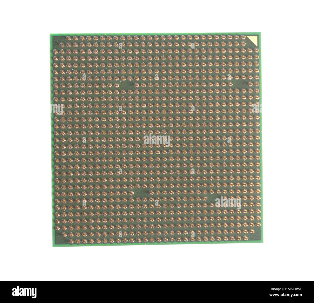 Central processing unit CPU microchip isolated on white Stock Photo - Alamy