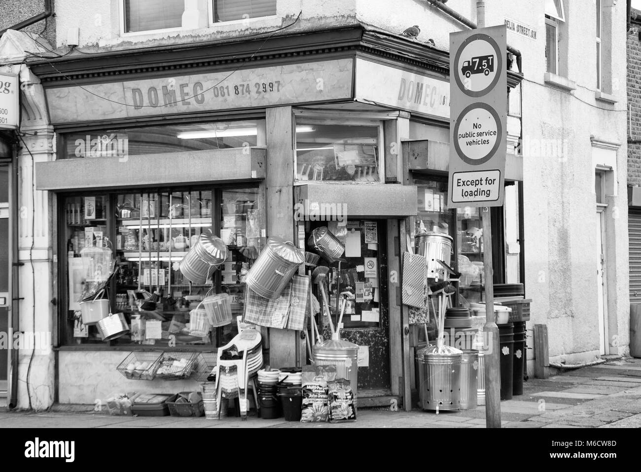 Old Hardware Shop in Tooting, South London, England, UK Stock Photo Alamy