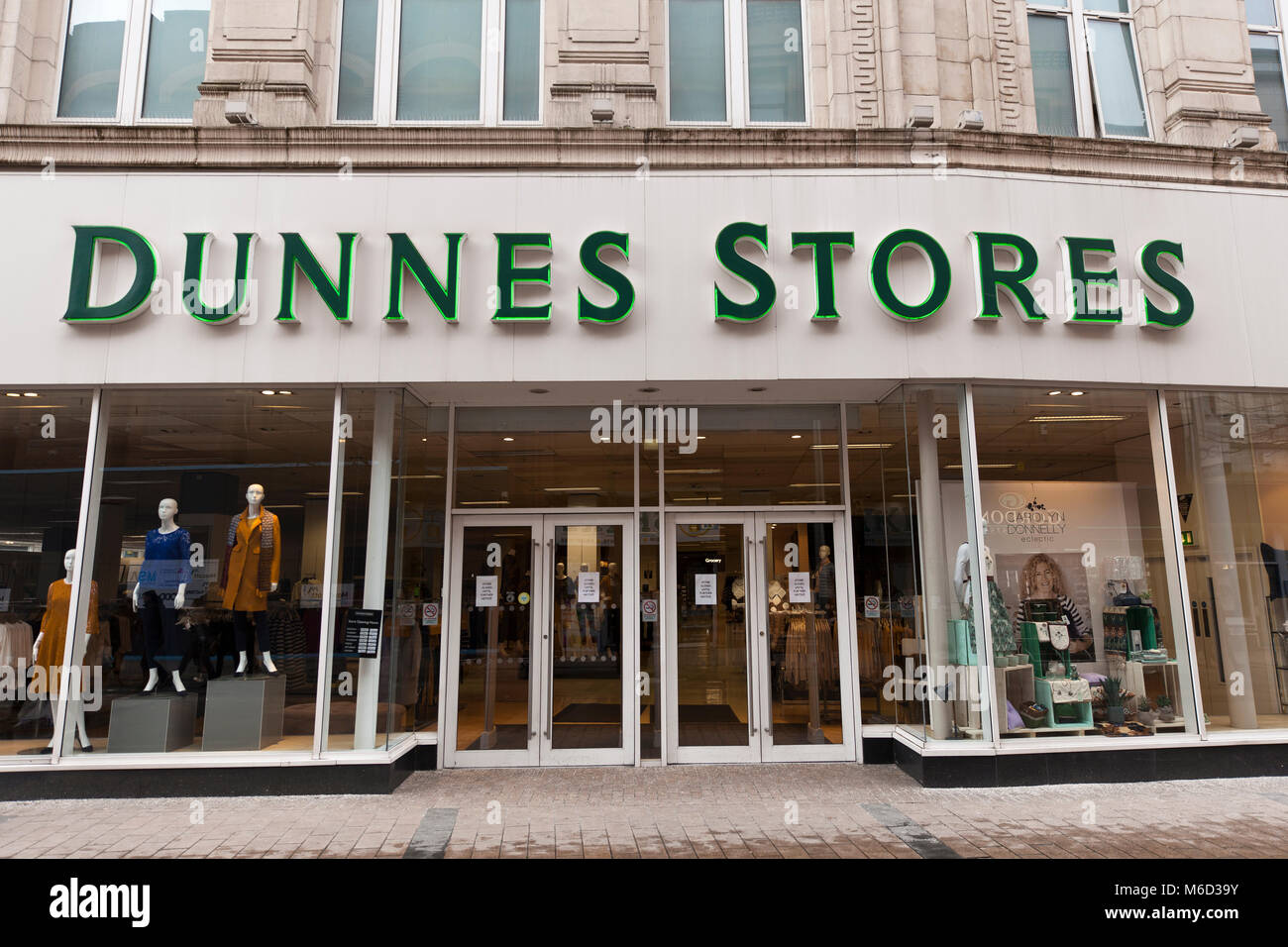 Belfast City Centre, Northern Ireland. 2nd March 2018. Due to the