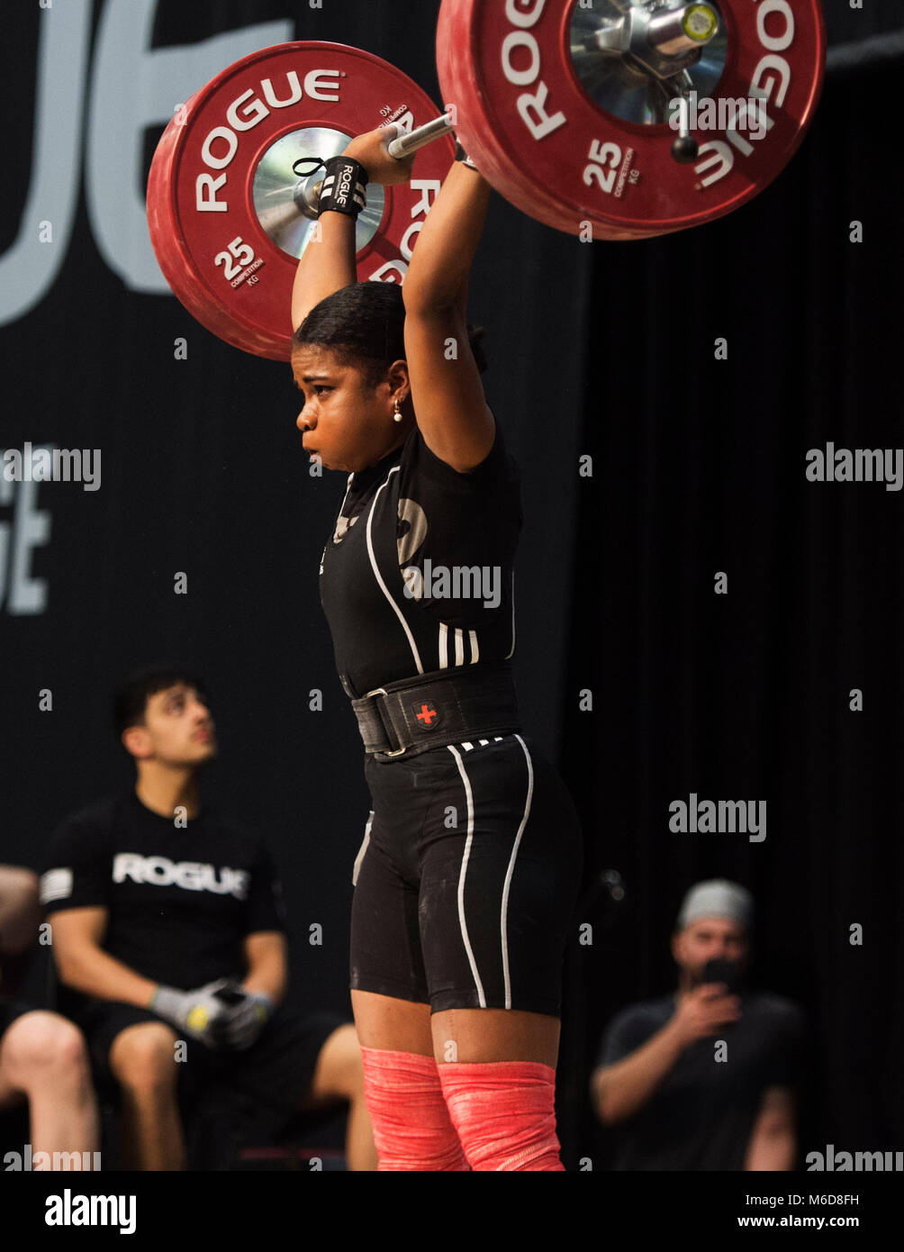 Columbus, Ohio, USA. 2 March, 2018. Mathlynn Sasser competes in the