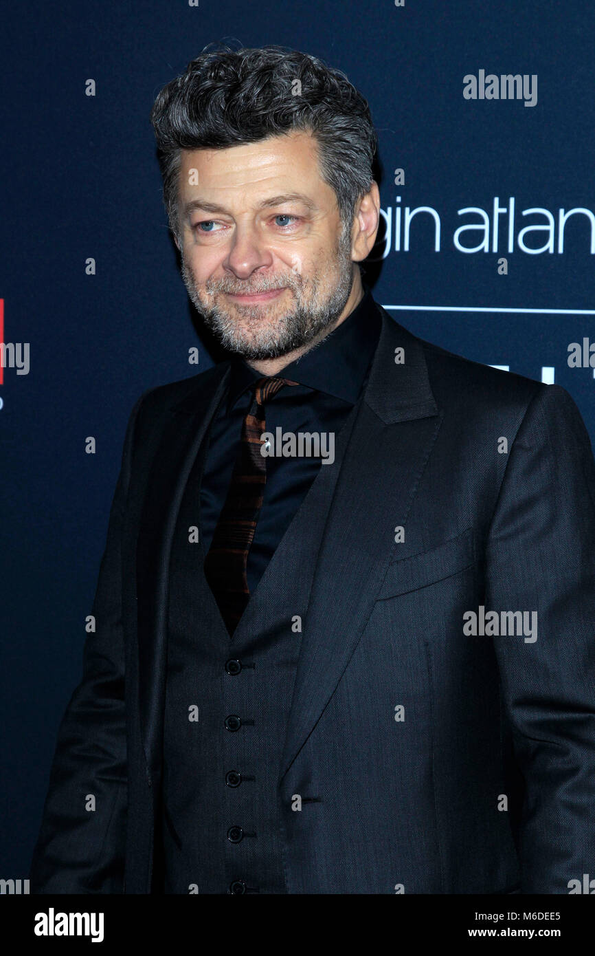 LA, California. 2nd March 2018. Andy Serkis attending the 'Film is Great' British Film Reception honoring the British nominees of the 90th Annual Academy Awards at the British Residence on March 2, 2018 in Los Angeles, California. Stock Photo
