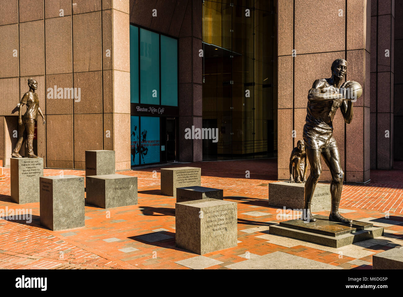 The Bill Russell Legacy Project Boston, Massachusetts, USA Stock Photo
