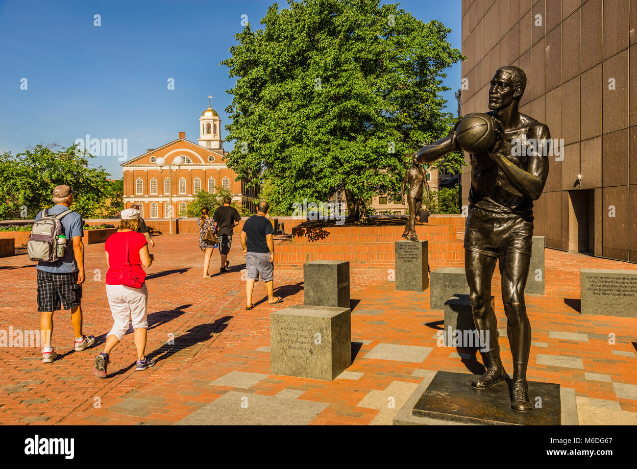 The Bill Russell Legacy Project Boston, Massachusetts, USA Stock Photo