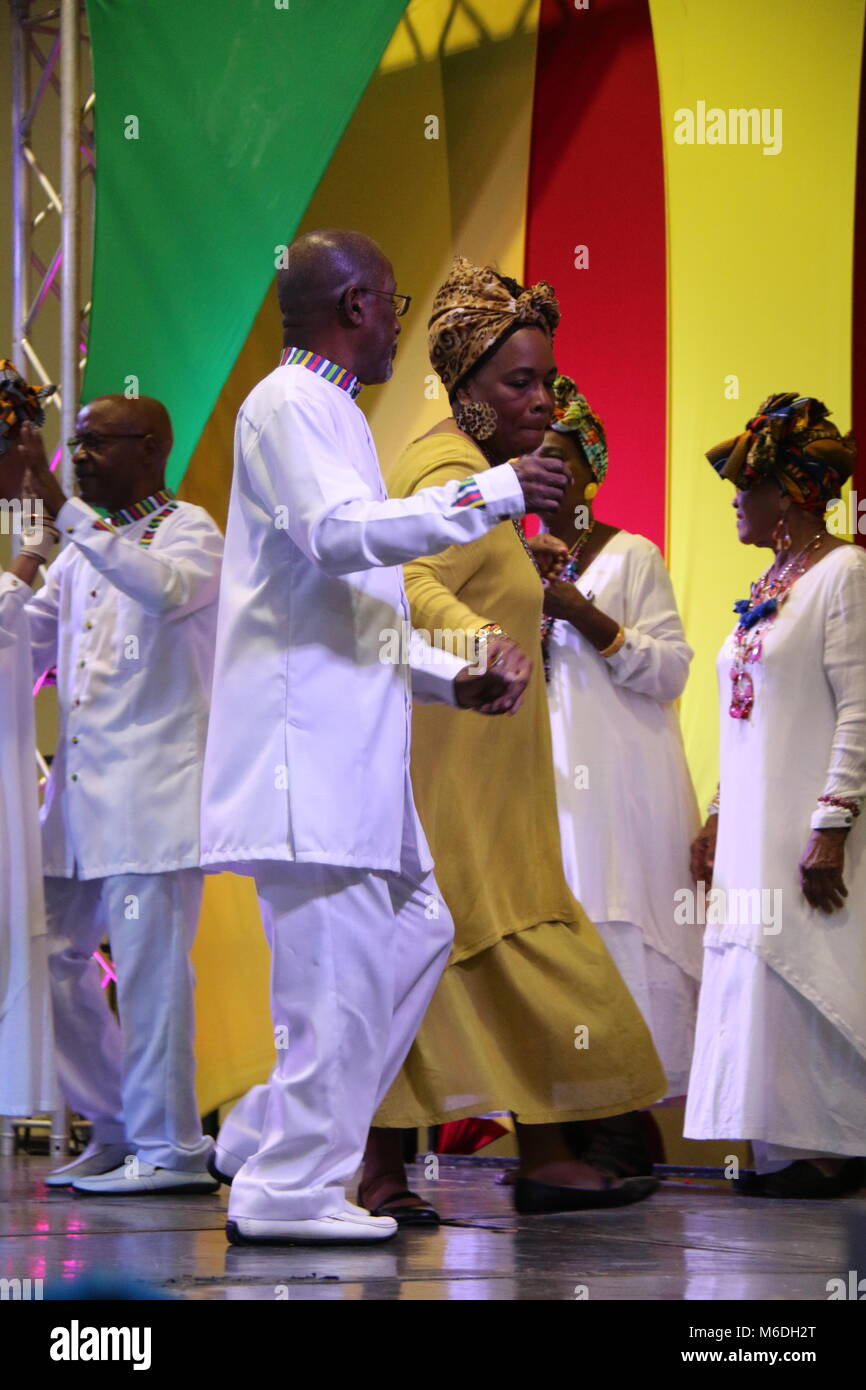 African american Ethnicity Month, Event at Panama City, Panama Stock