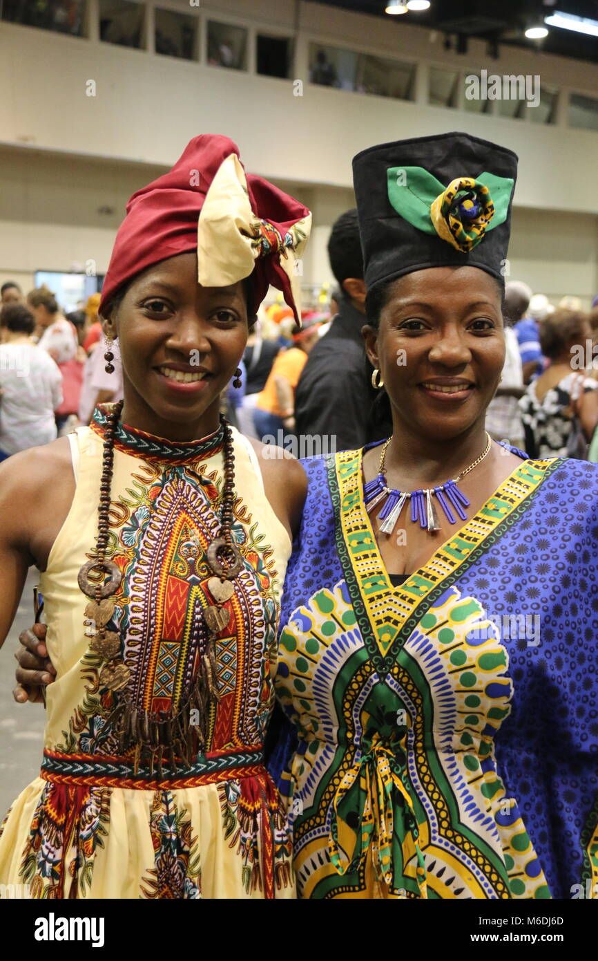 African american Ethnicity Month, Event at Panama City, Panama Stock