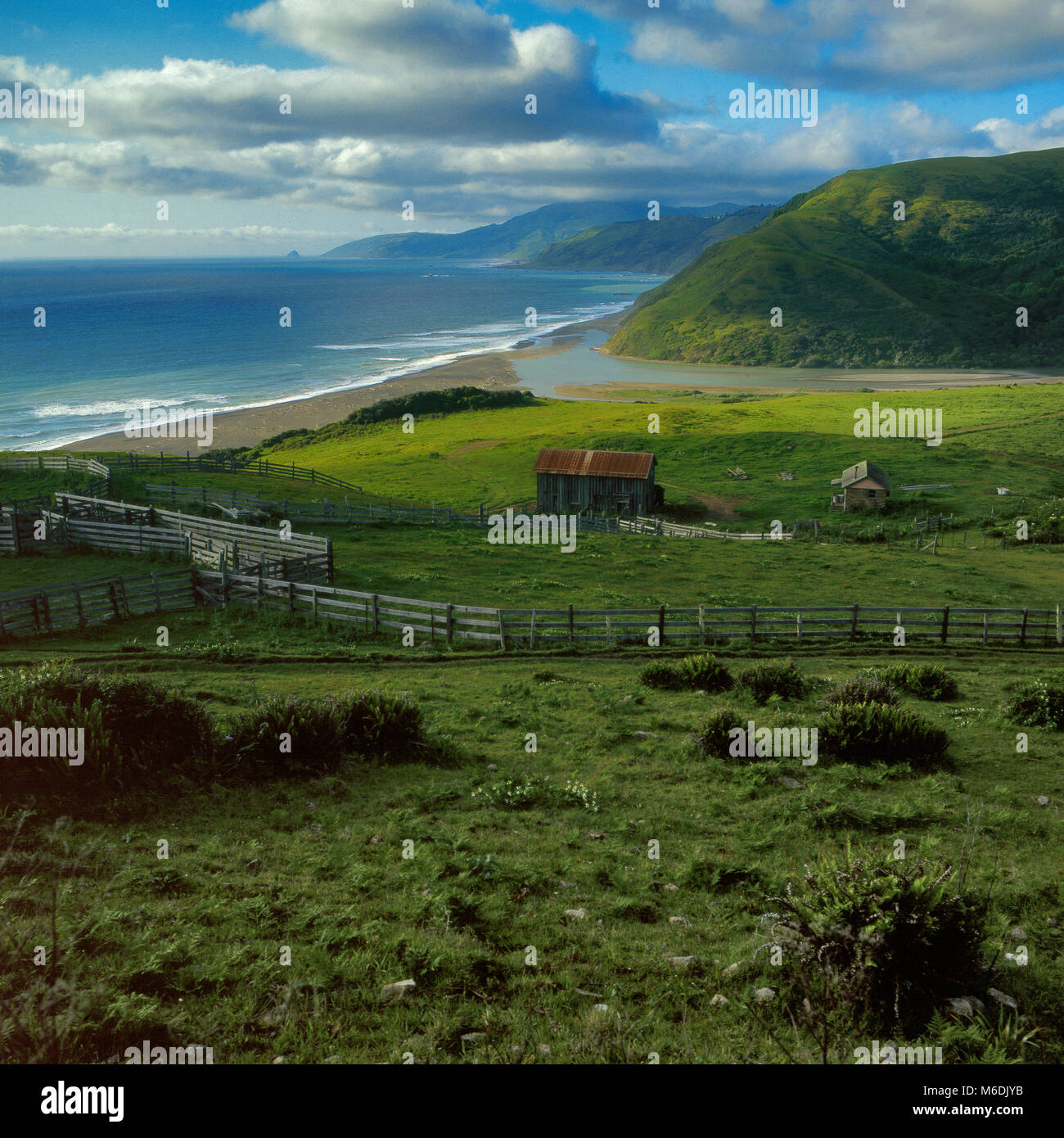 Ranch, Mattole River, King Range National Conservation Area, The Lost