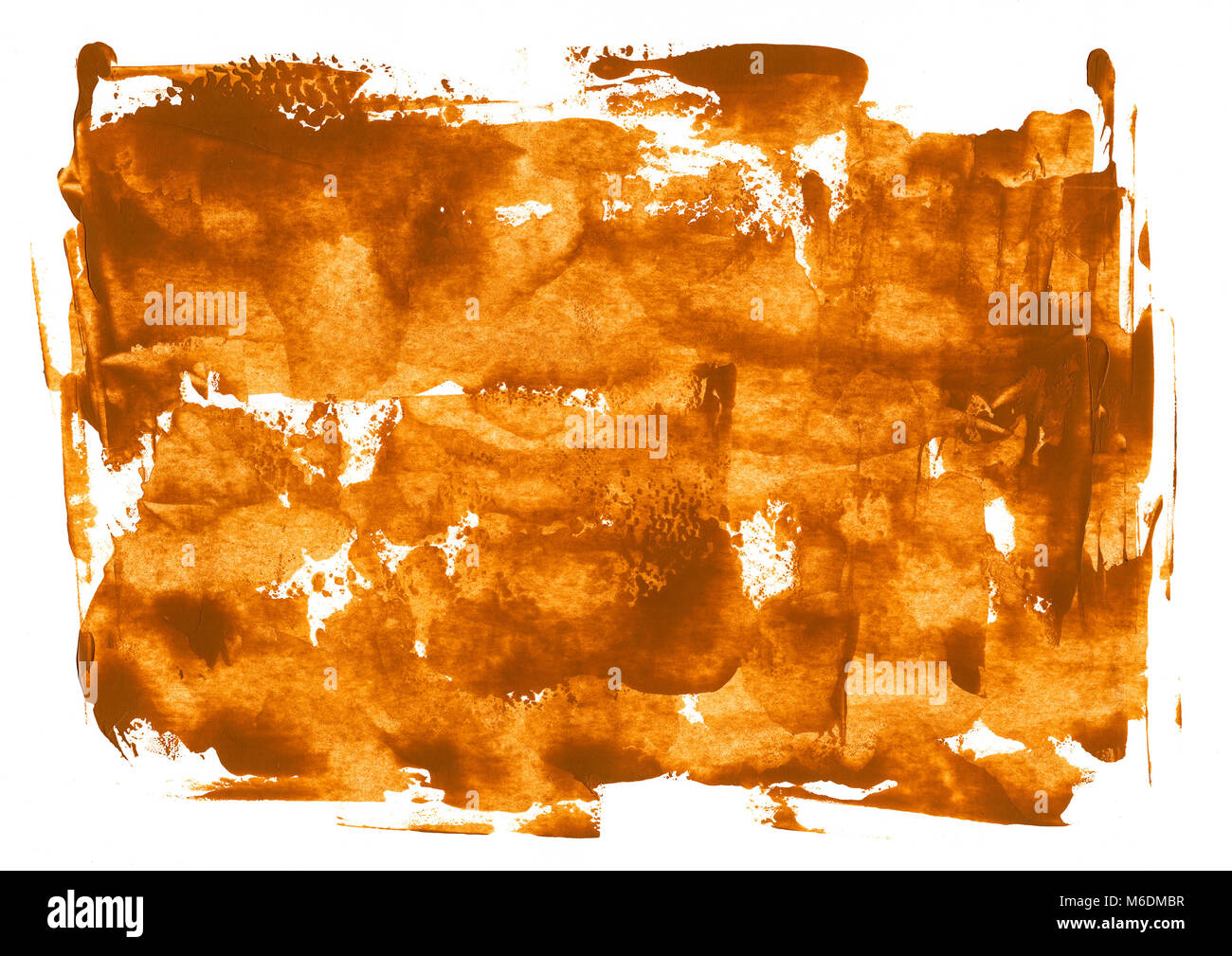 yellow ochre knife acrylic texture painting art on paper, abstract