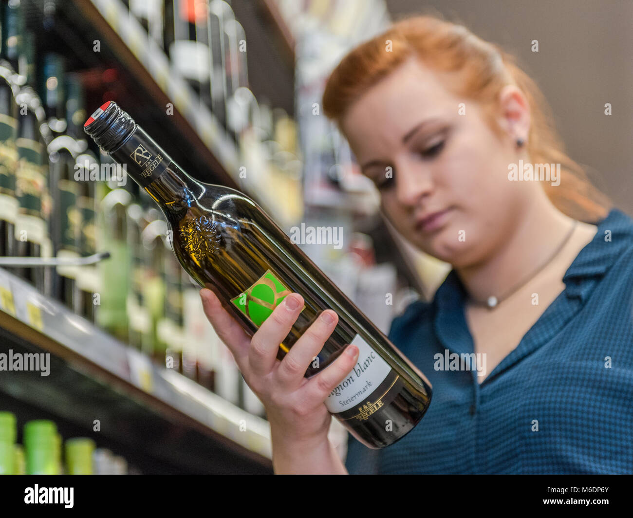 Buy wine 1 Stock Photo Alamy