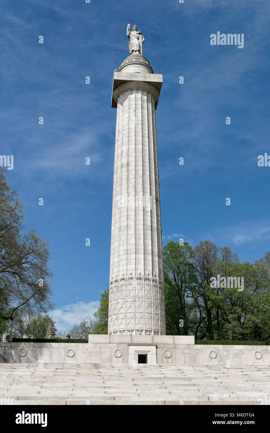 Statue of Liberty Memorial, Verdun, France Stock Photo Alamy