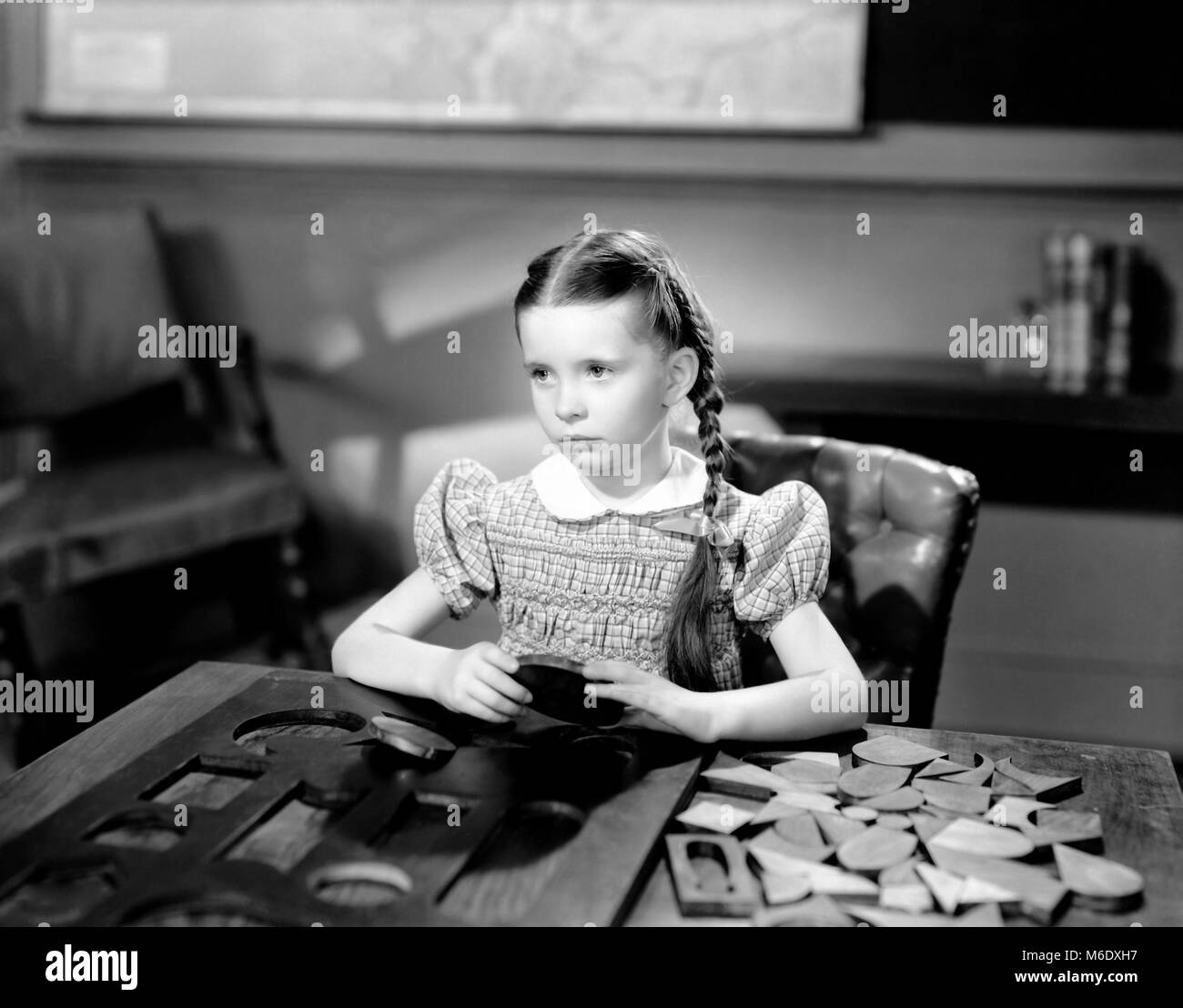 LOST ANGEL 1943 MGM film with Margaret O'Brien Stock Photo
