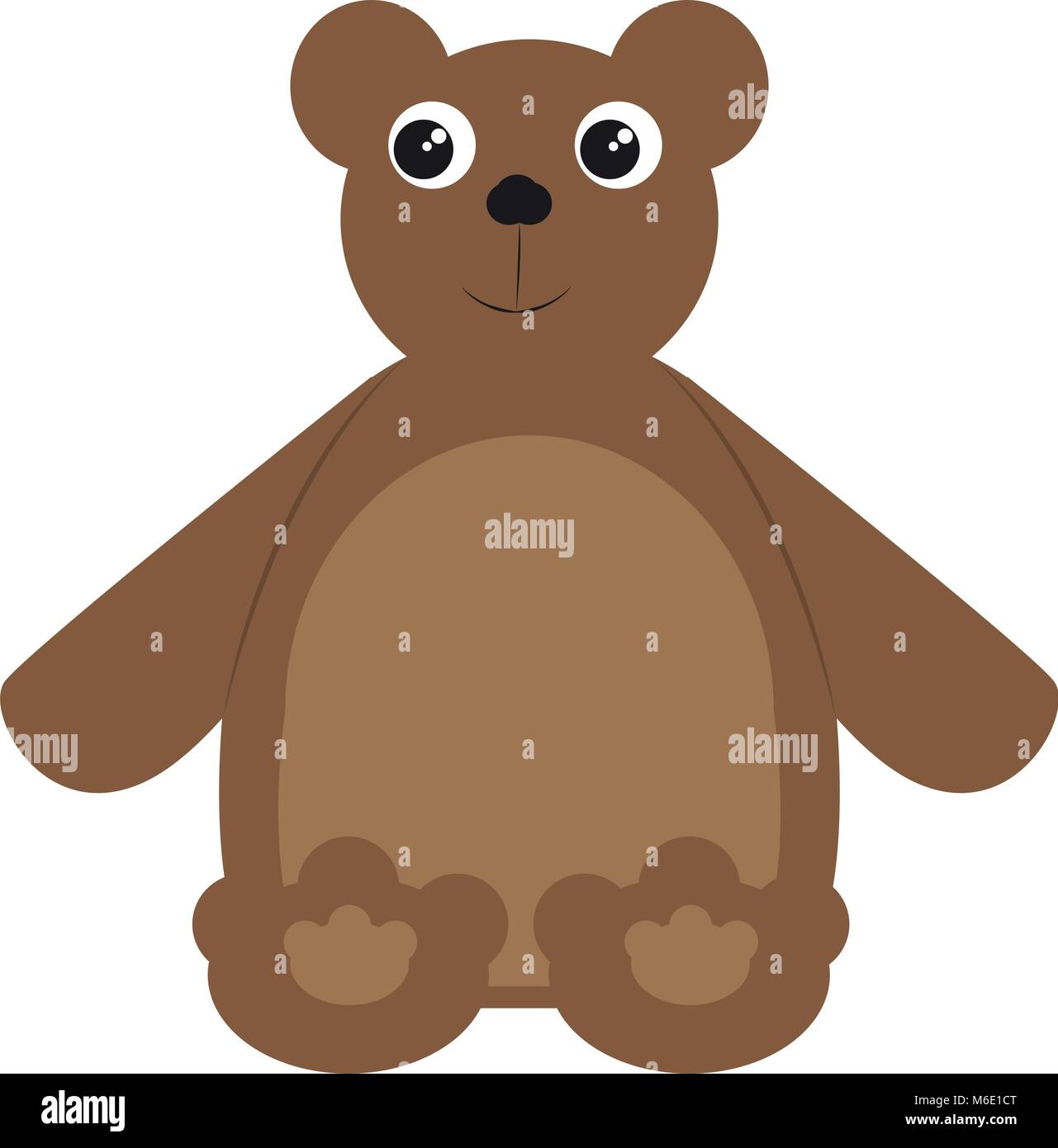 Colored teddy bear toy icon Stock Vector Image & Art - Alamy