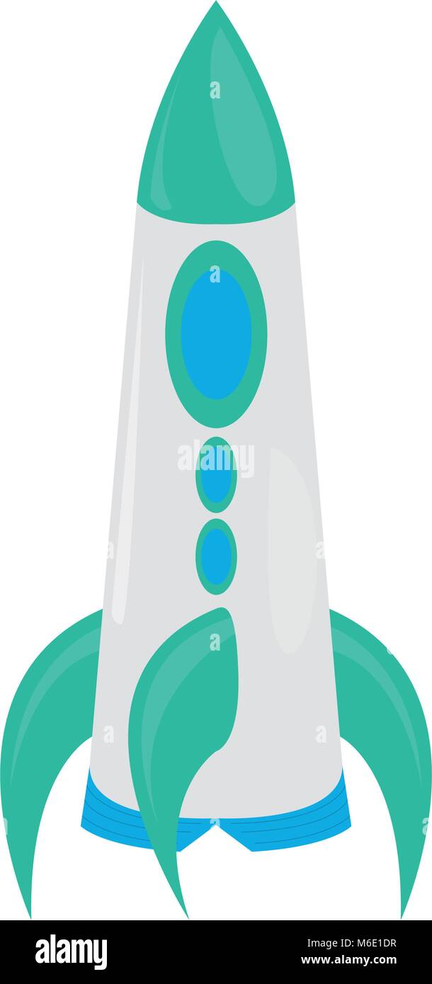 Toy rocket Stock Vector Images - Alamy