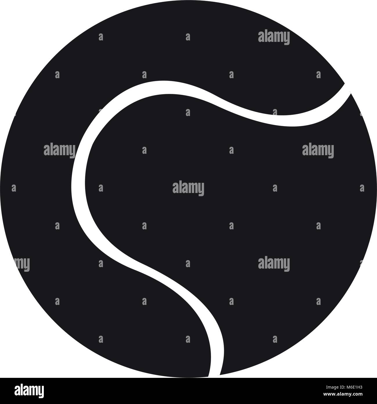 Isolated tennis ball icon Stock Vector Image & Art - Alamy