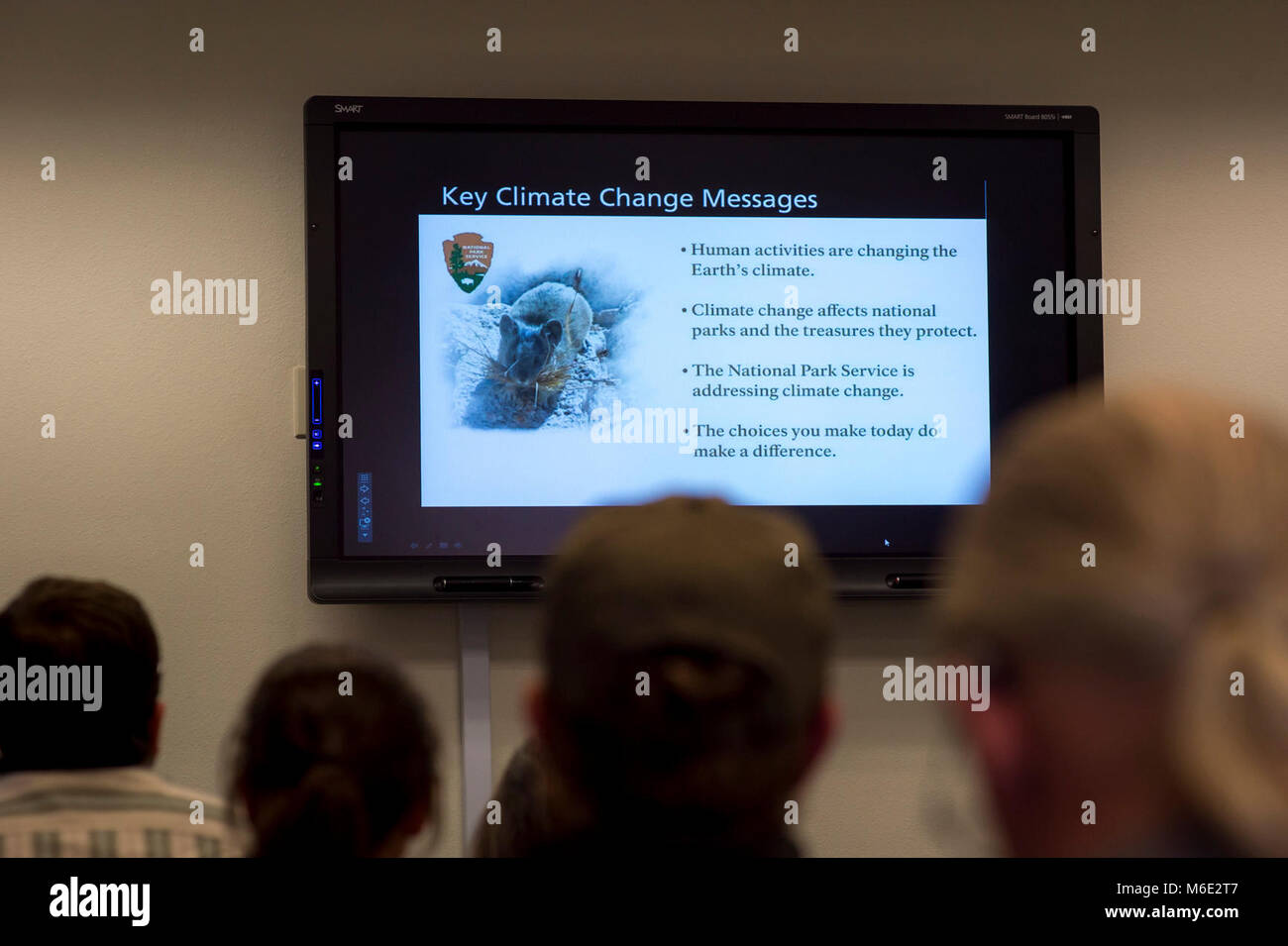 National Park Service Key Messages on Climate Change Stock Photo - Alamy