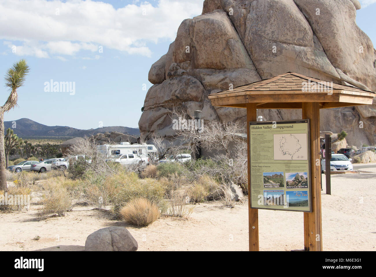 Hidden Valley Campground Stock Photo Alamy