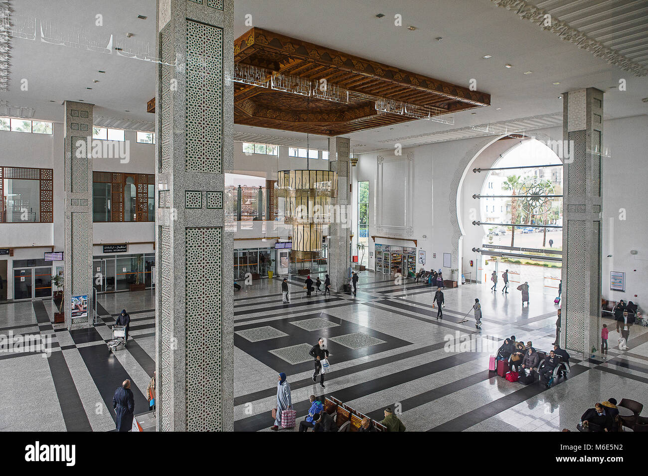 Gare De Fes Main Train Station Fez Morocco Stock Photo Alamy