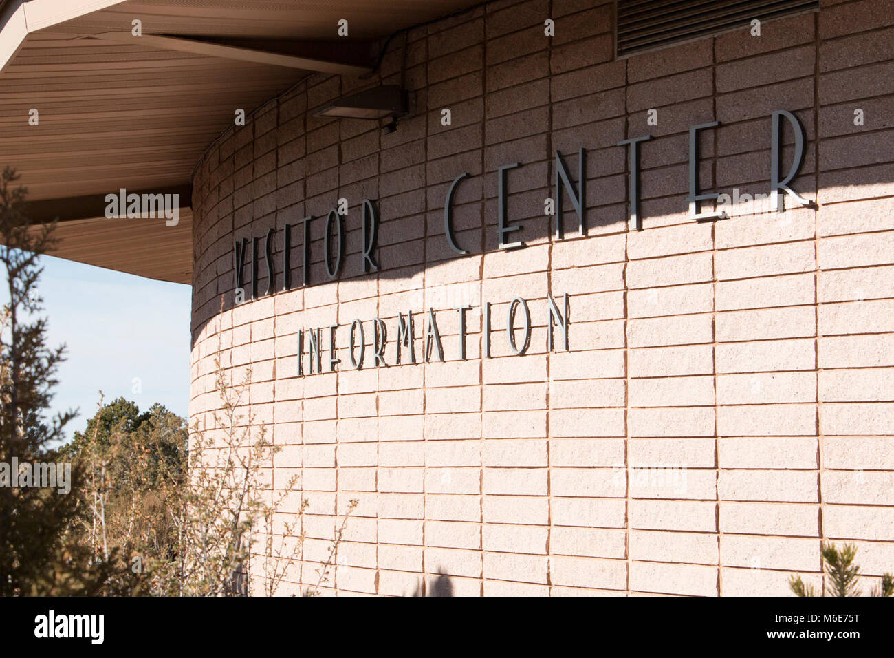 Natural Bridges Visitor Center. Credit Stock Photo Alamy