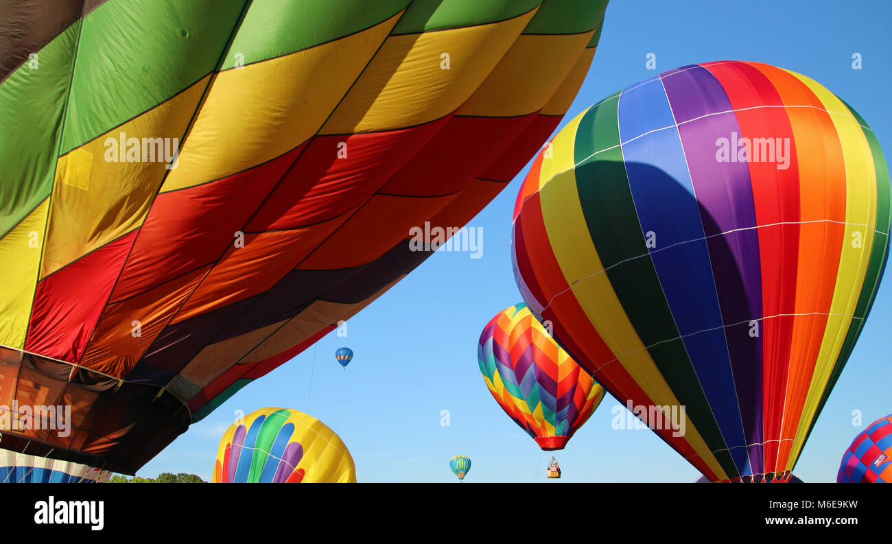 Hot Air Balloon Festival in North Carolina Stock Photo Alamy