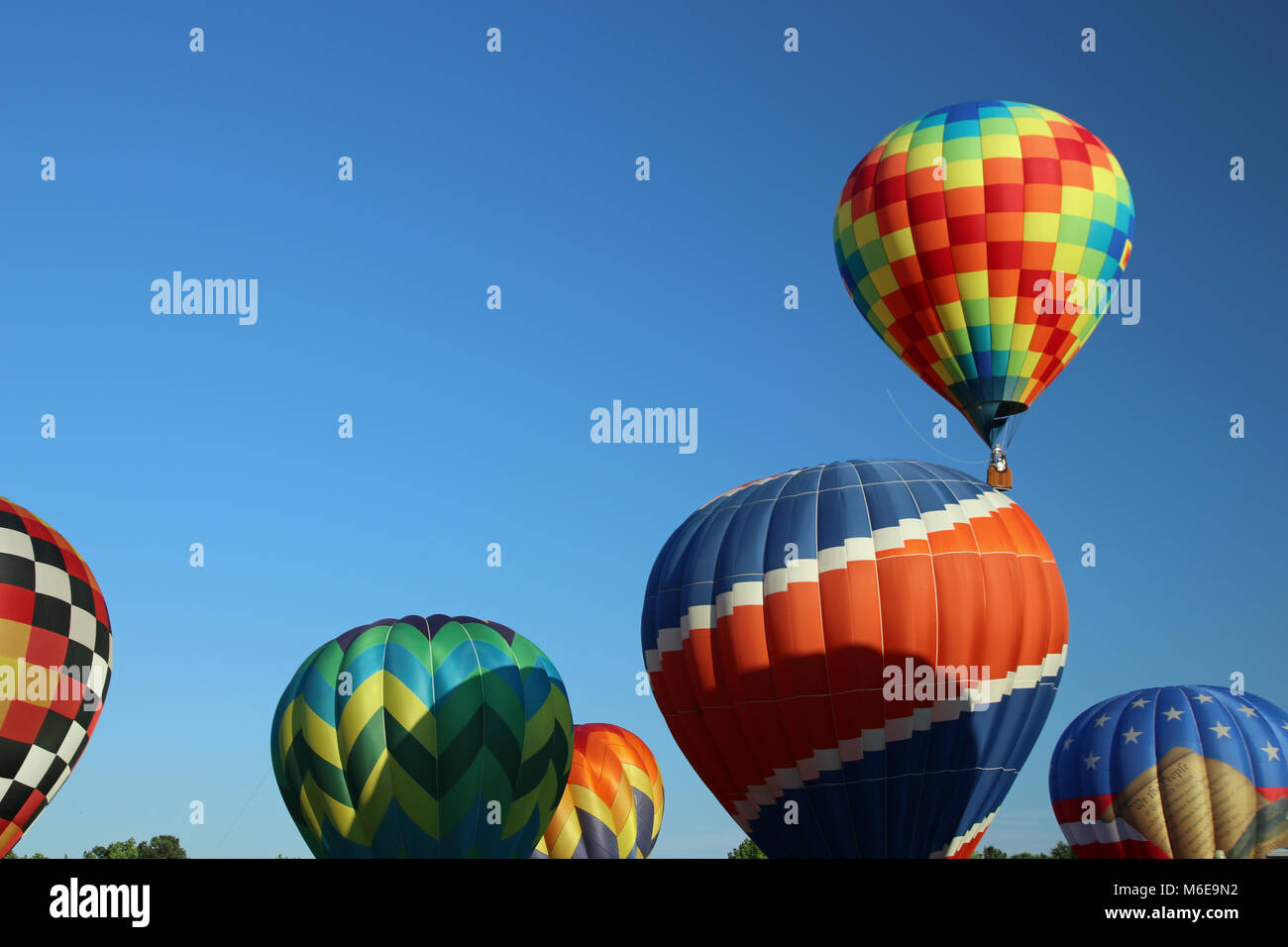 Hot Air Balloon Festival in North Carolina Stock Photo Alamy