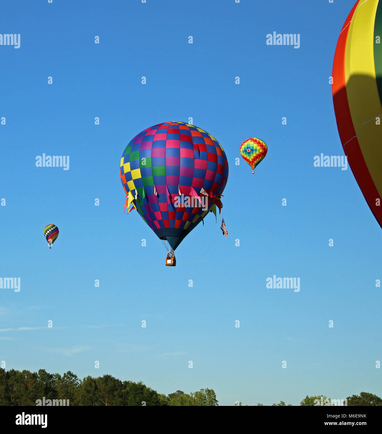 Hot Air Balloon Festival in North Carolina Stock Photo Alamy