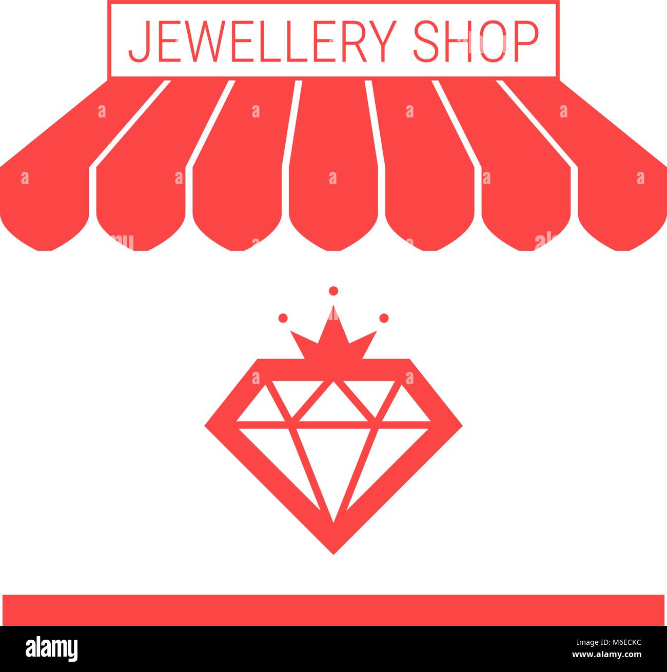 Jewellery store front Stock Vector Images Alamy