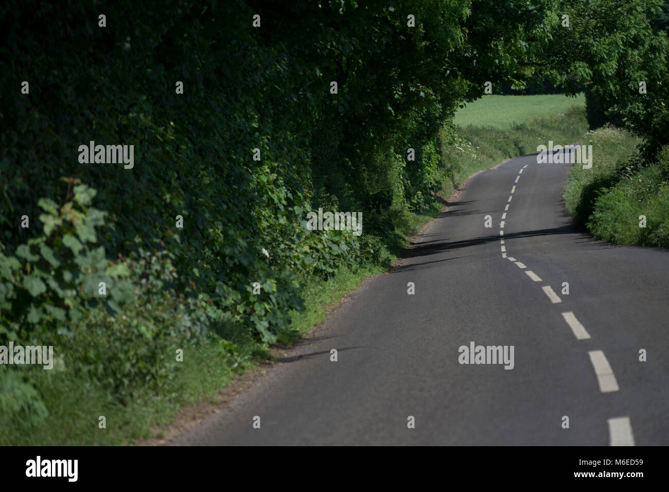 Yorkshire Countryside Roads Stock Photo Alamy