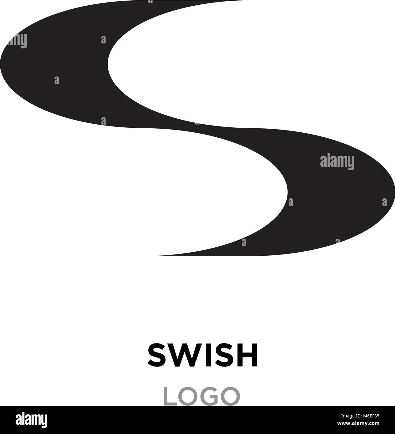 swish logo for company, Vector Swooshes, Whooshes, and Swashes Stock