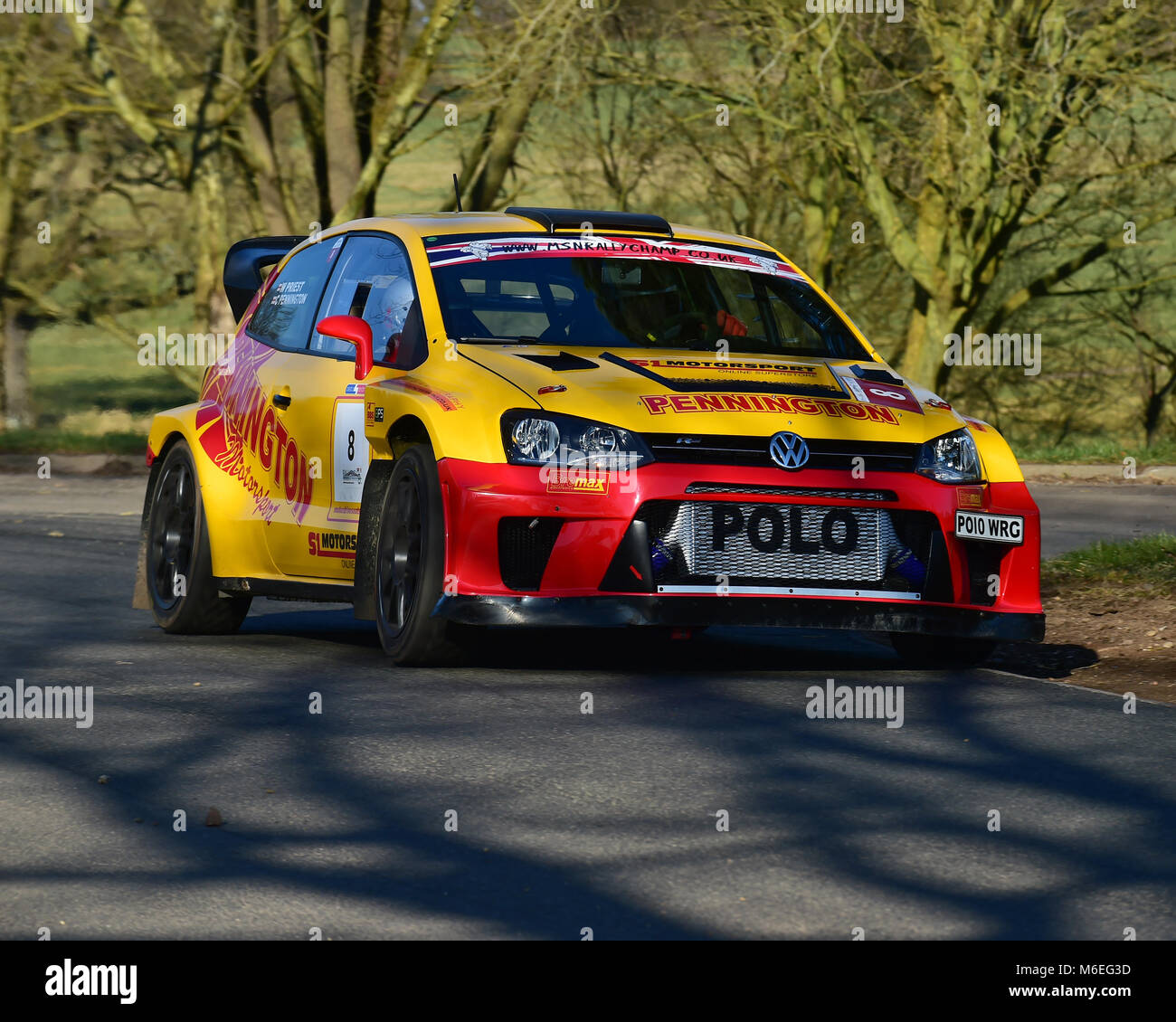 Craig Pennington, Volkswagen Polo WRC Proto, Race Retro, Rally stage Stock  Photo - Alamy