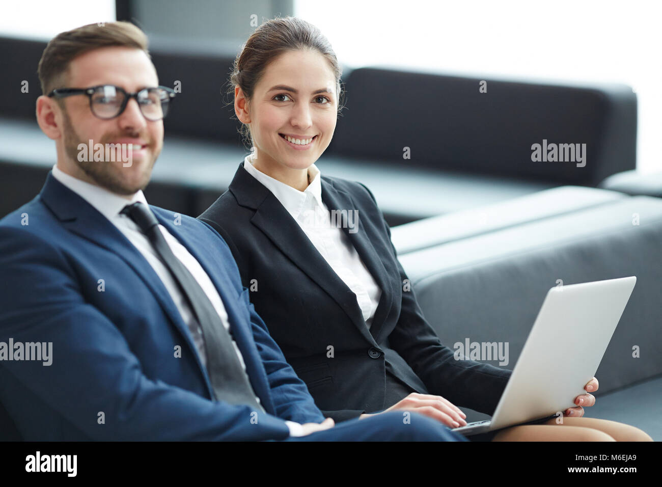 Successful partners Stock Photo