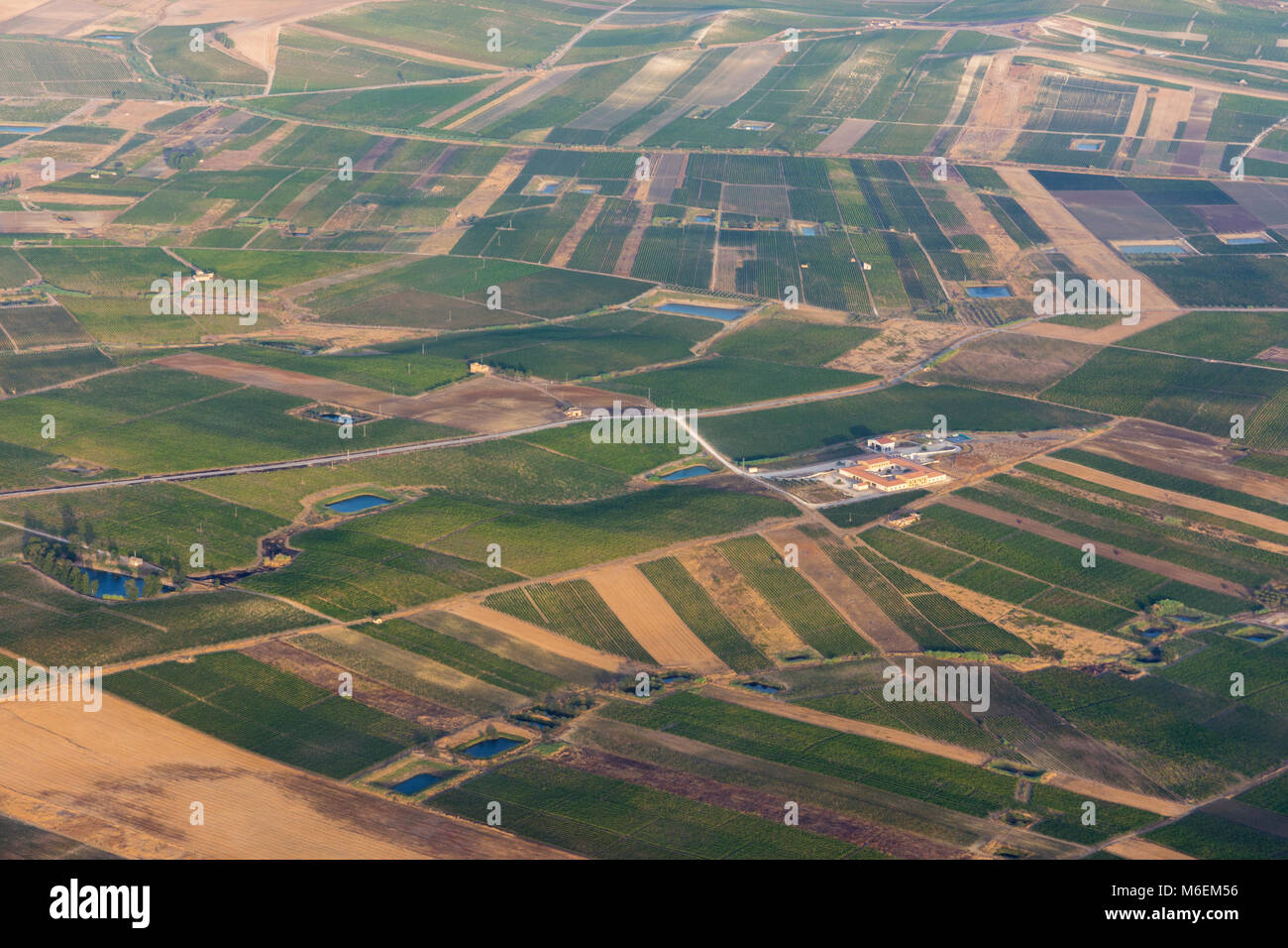 aerial view of landscapes of Sicily in Italy Stock Photo - Alamy