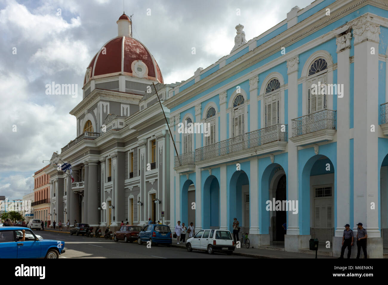 Palacio de Gobierno amd museum, Cienfuegos, Cuba Stock Photo