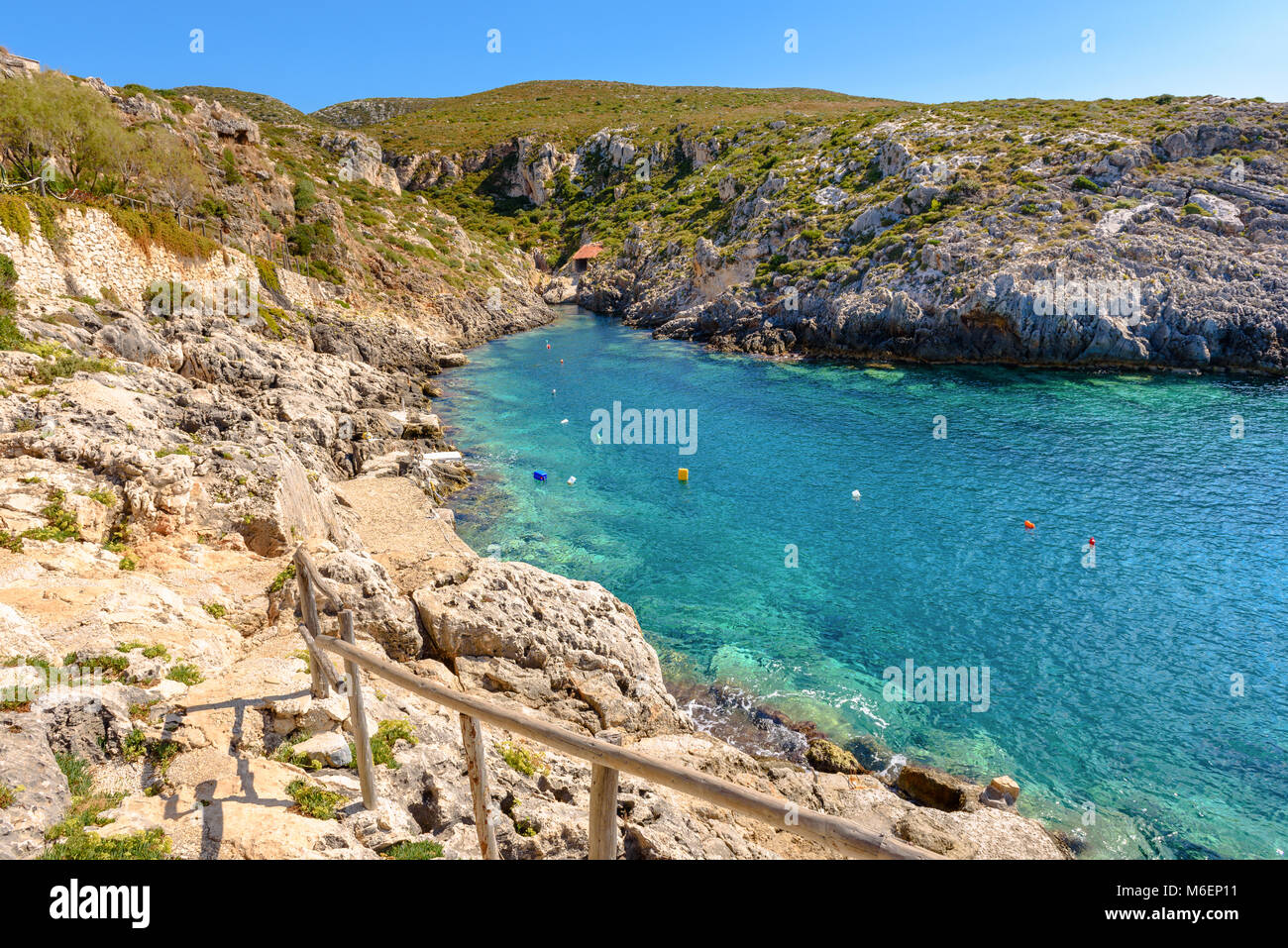 View of beautiful Porto Roxa beach on Zakynthos island, Greece Stock Photo  - Alamy