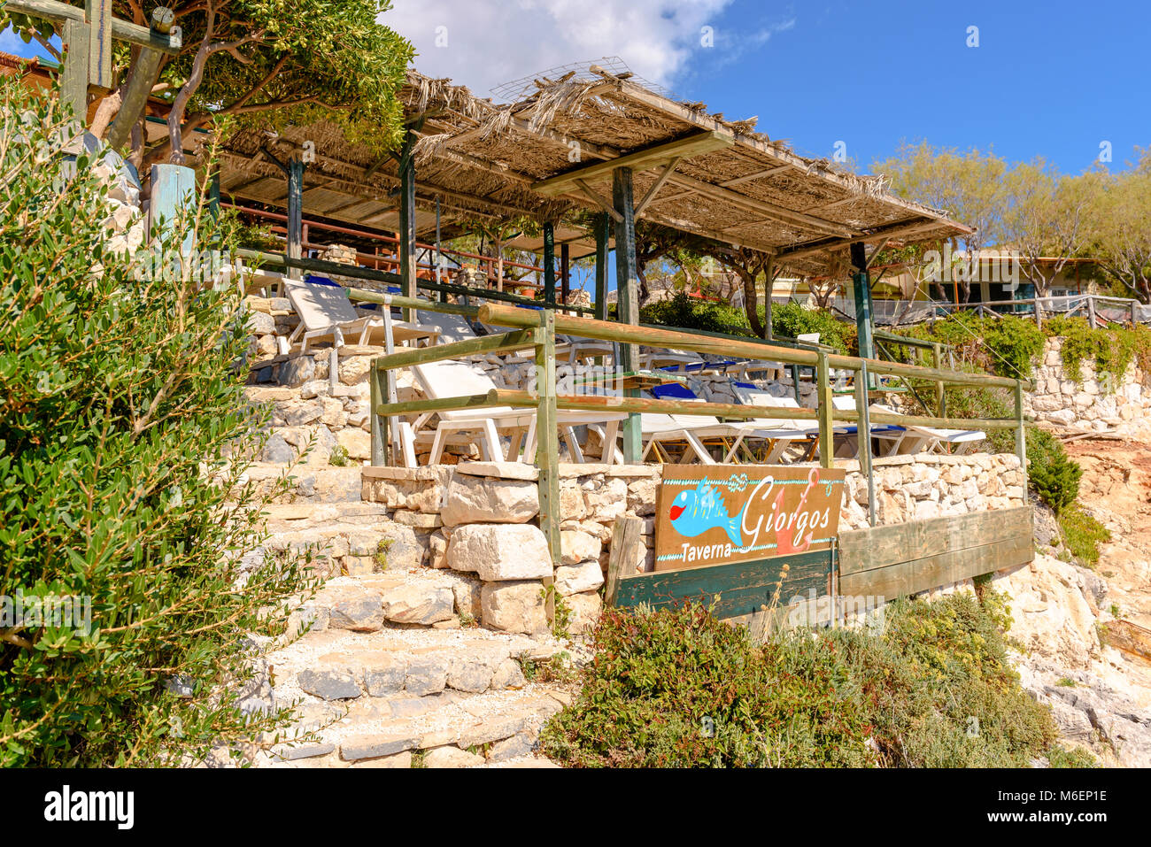 porto roxa beach zakynthos