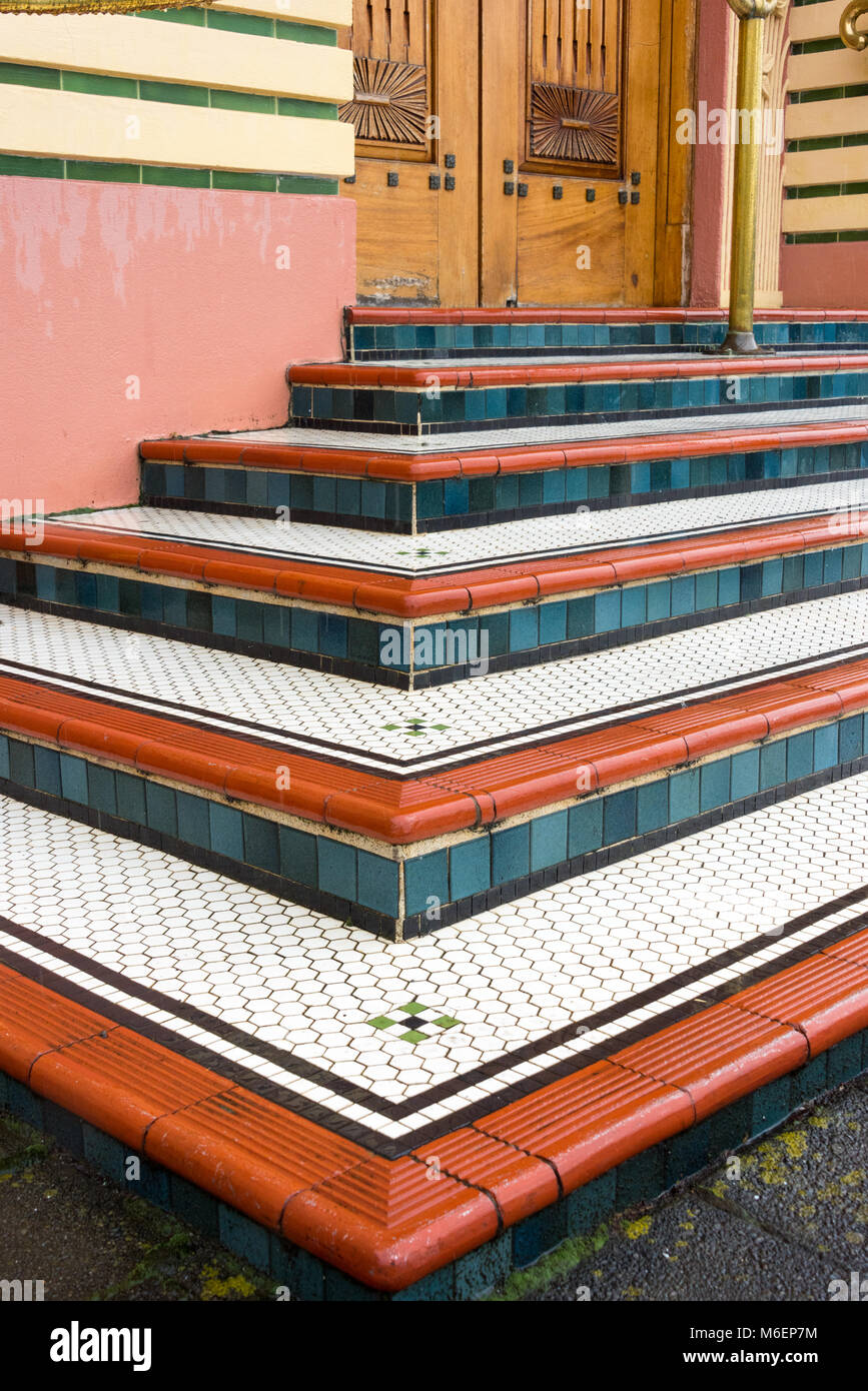 National Tobacco Building, Napier, North Island, New Zealand Stock