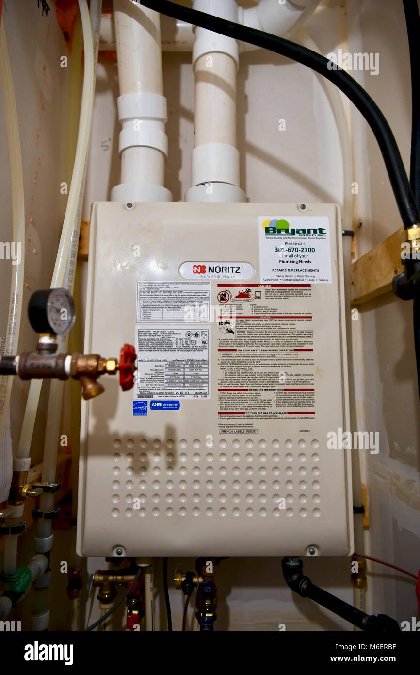 Residential water heater hi-res stock photography and images - Alamy