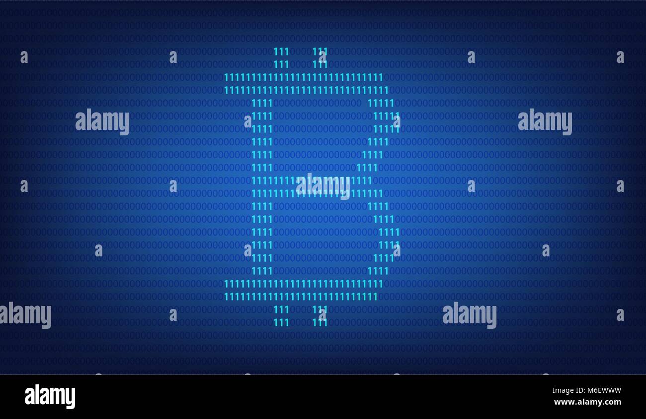 Cryptocurrency, Bitcoin background, vector art design Stock Vector ...