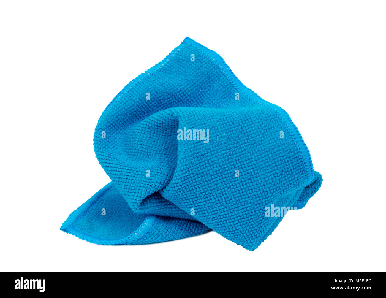 https://c8.alamy.com/comp/M6F1EC/horizontal-shot-of-a-crumpled-blue-washcloth-on-a-white-background-M6F1EC.jpg