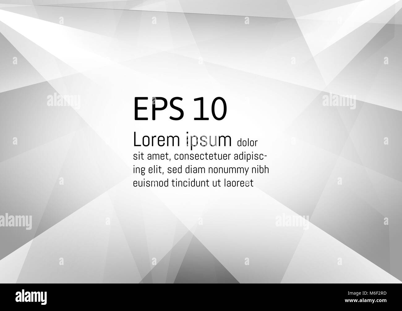 Vector abstract geometric gray and white background modern design eps10 ...