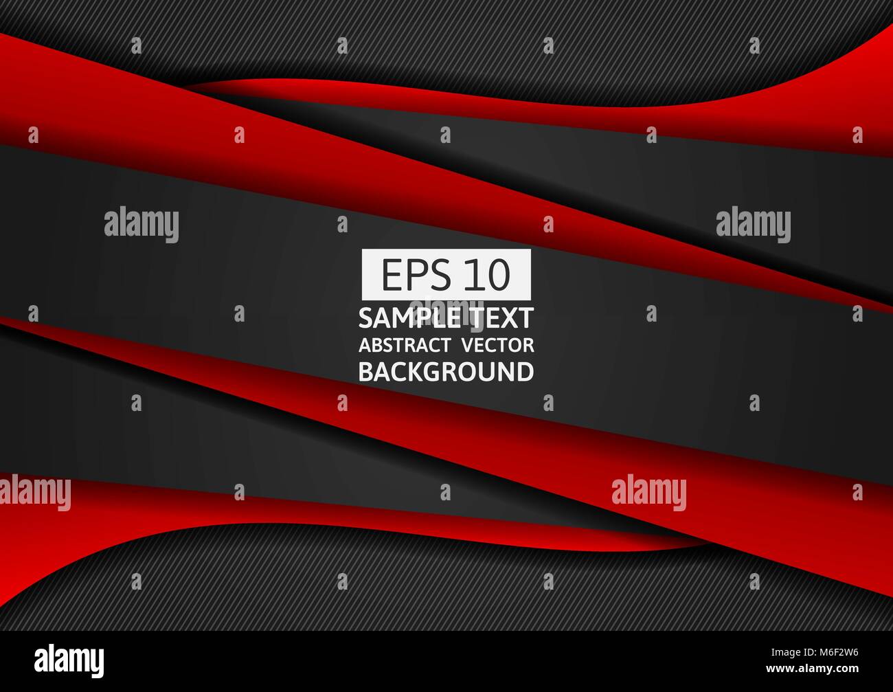 Red and black geometric abstract background modern design with copy ...