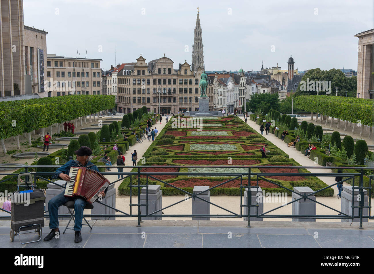 Bruxelles, Ravenstein. Belgium. Stock Photo