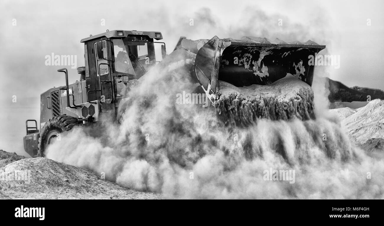 in ethiopia africa the caterpillar equipment working and excavation machinery Stock Photo Alamy