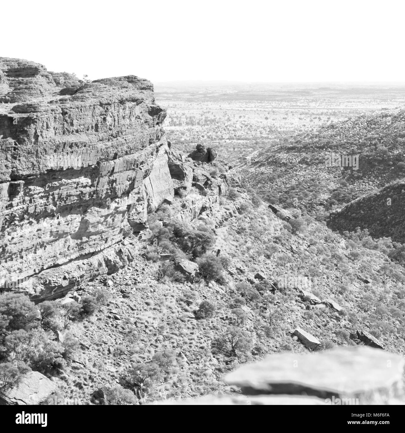 in australia the kings canyon nature wild and outback Stock Photo Alamy