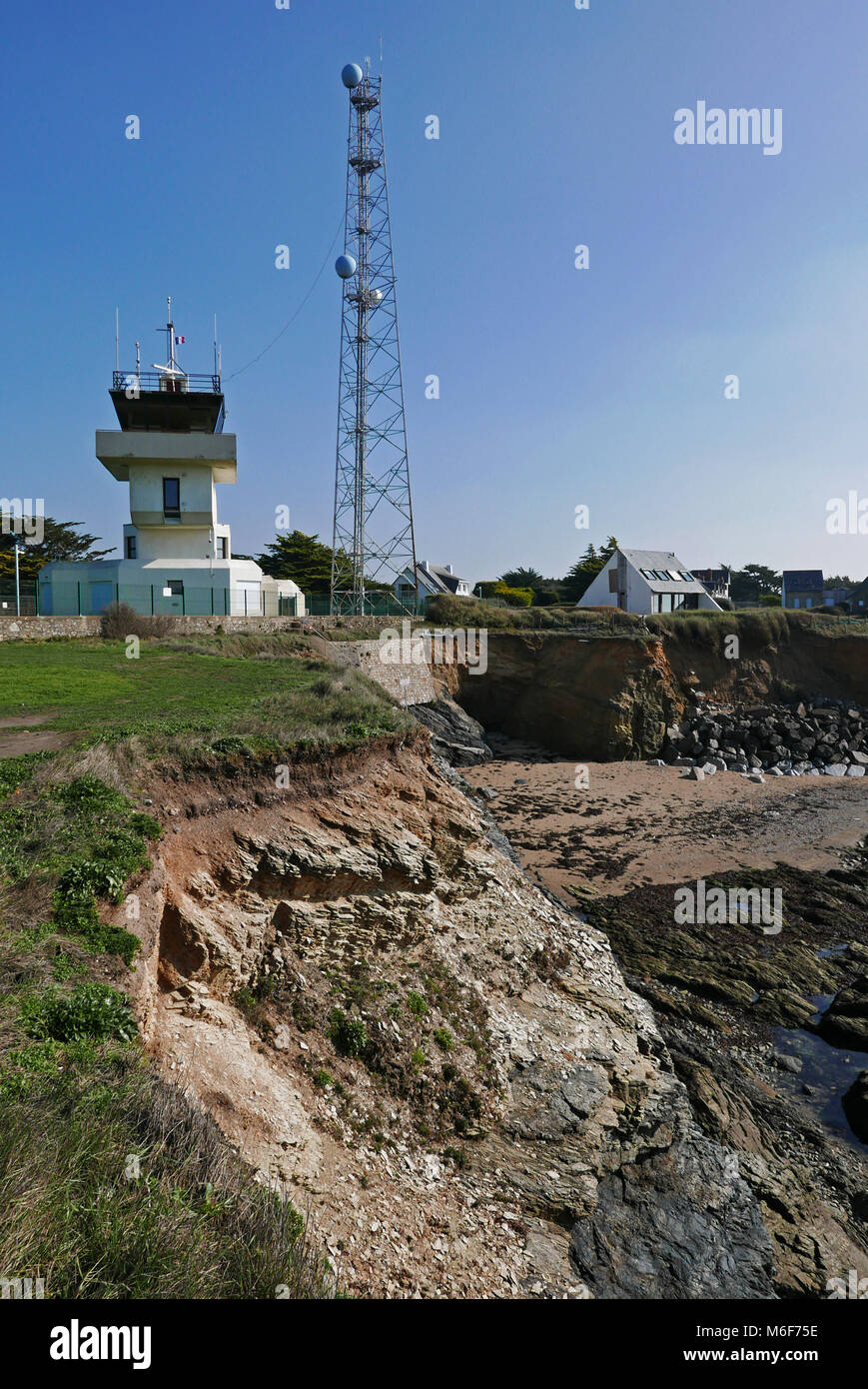 PiriacsurMer, coastal path, Semaphore of the Pointe du Castelli