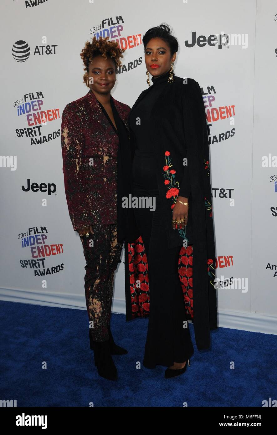 Santa Monica, CA. 3rd Mar, 2018. Dee Rees, Sarah M. Broom at arrivals