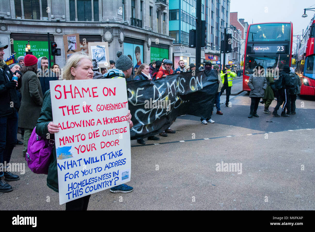 Homeless support campaign hi-res stock photography and images - Alamy